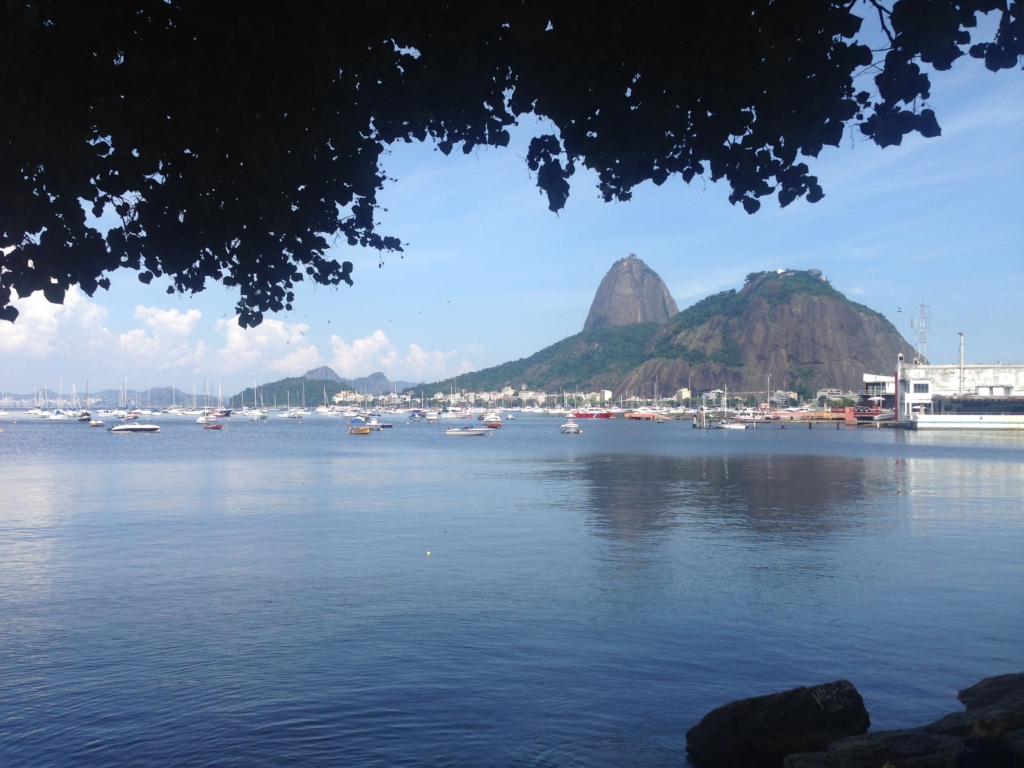 The view from Botafogo, Rio de Janeiro.