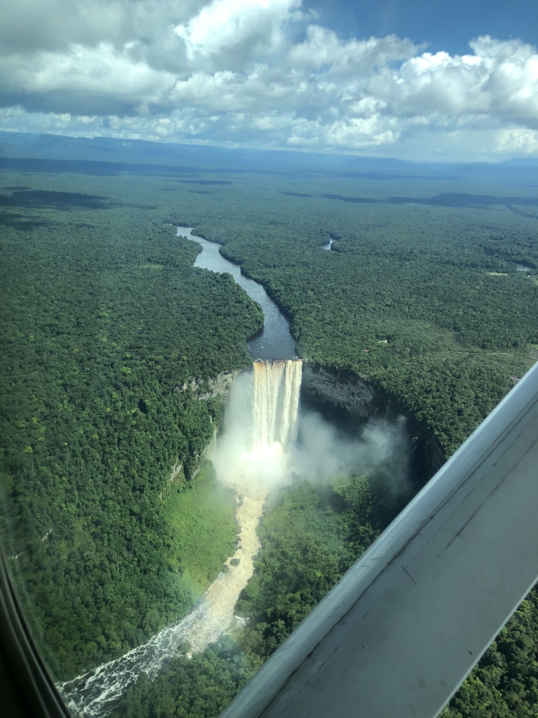 Kaieteur Falls from the air.